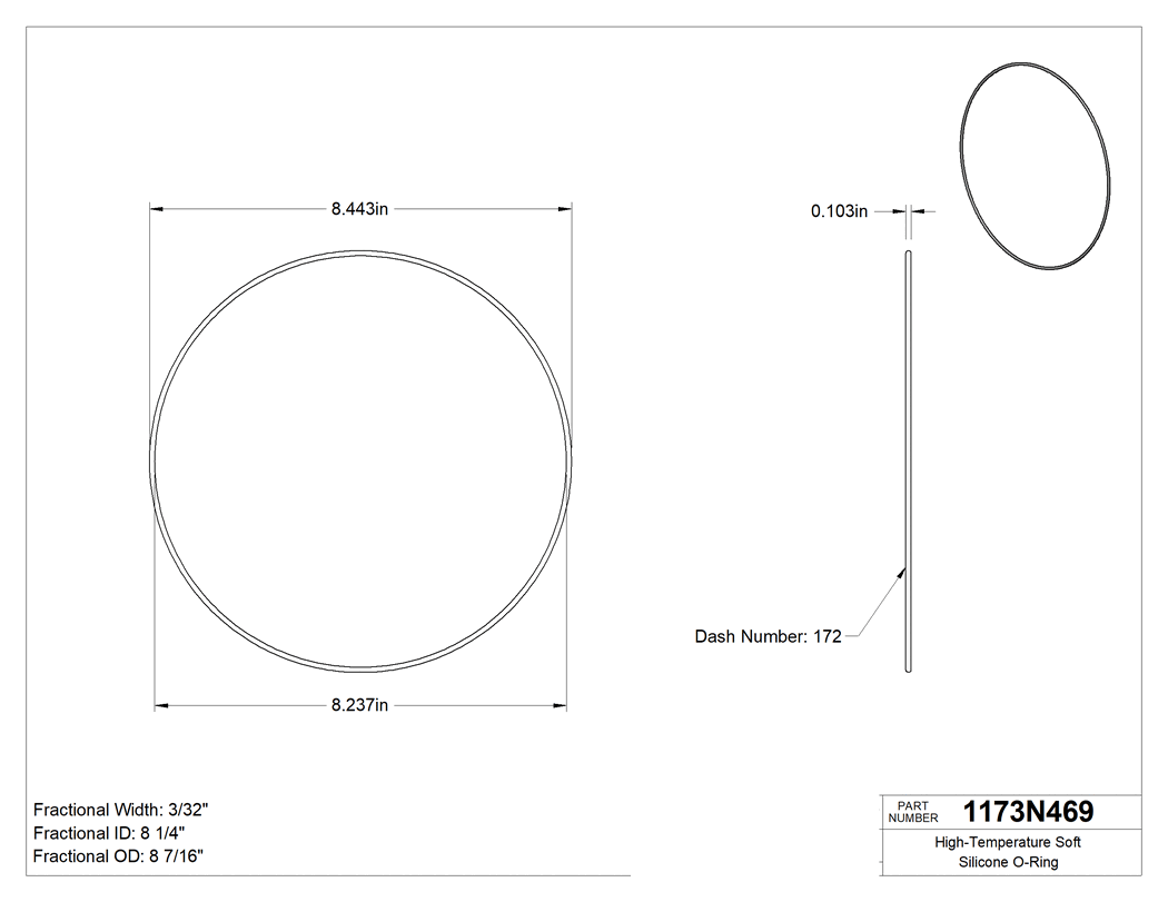 Technical drawing - 1173N469